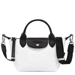 Le Pliage Energy XS Handbag , White - Recycled canvas