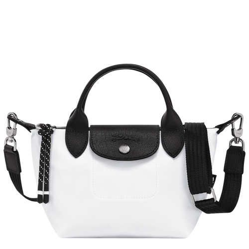 Le Pliage Energy XS Handbag , White - Recycled canvas - View 1 of  6