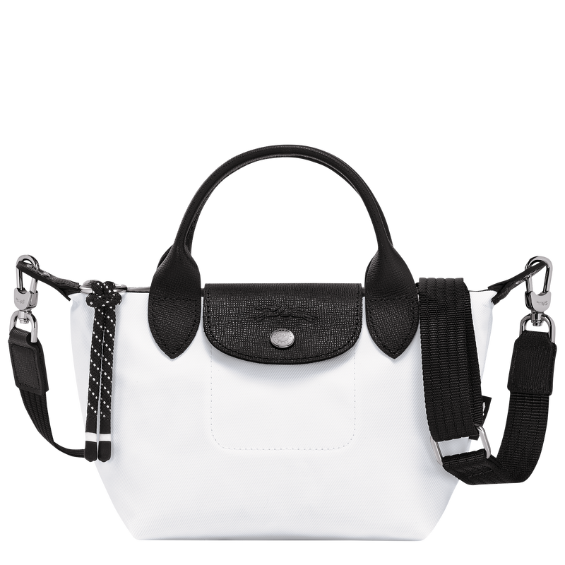 Le Pliage Energy XS Handbag , White - Recycled canvas  - View 1 of  6