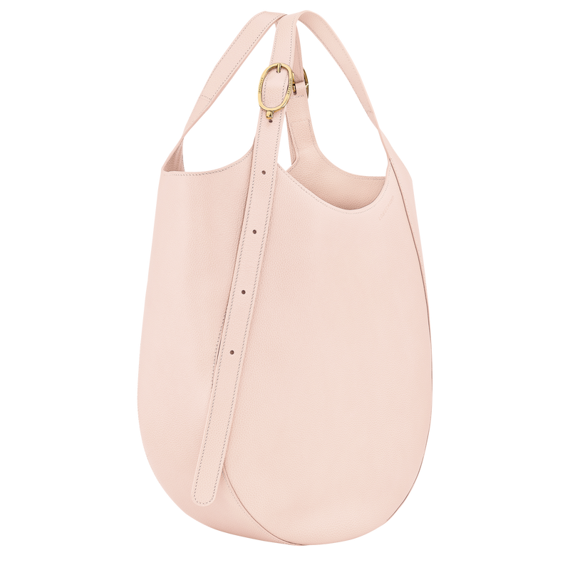 Le Foulonné XL Tote bag , Cream - Leather  - View 3 of  5