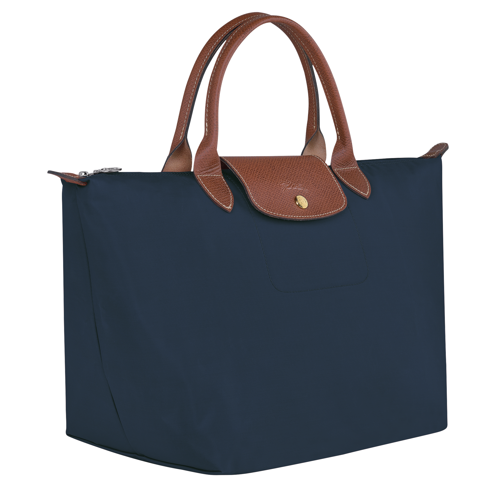 Handbag M, Navy - View 3 of
6 - zoom in Le Pliage Original Handbag M, Navy