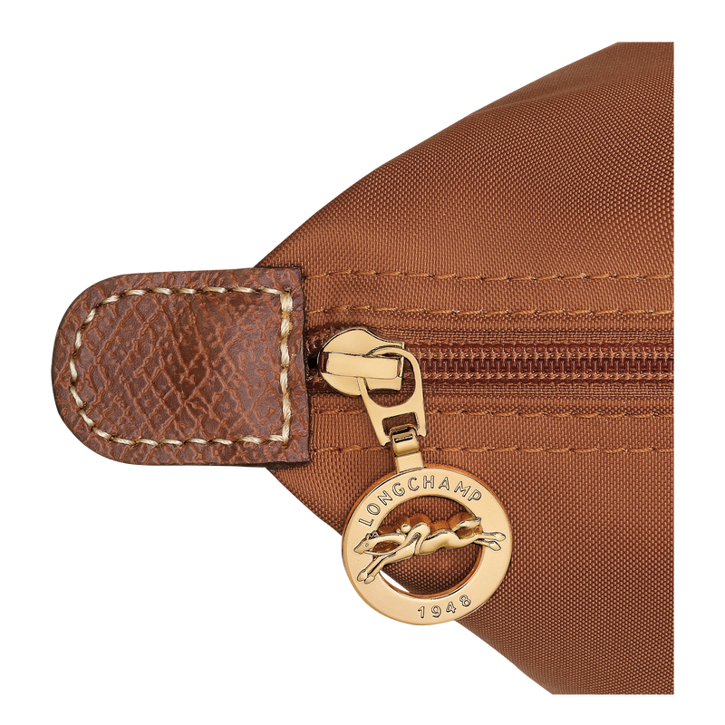 Le Pliage Original L Tote bag , Cognac - Recycled canvas  - View 6 of  7