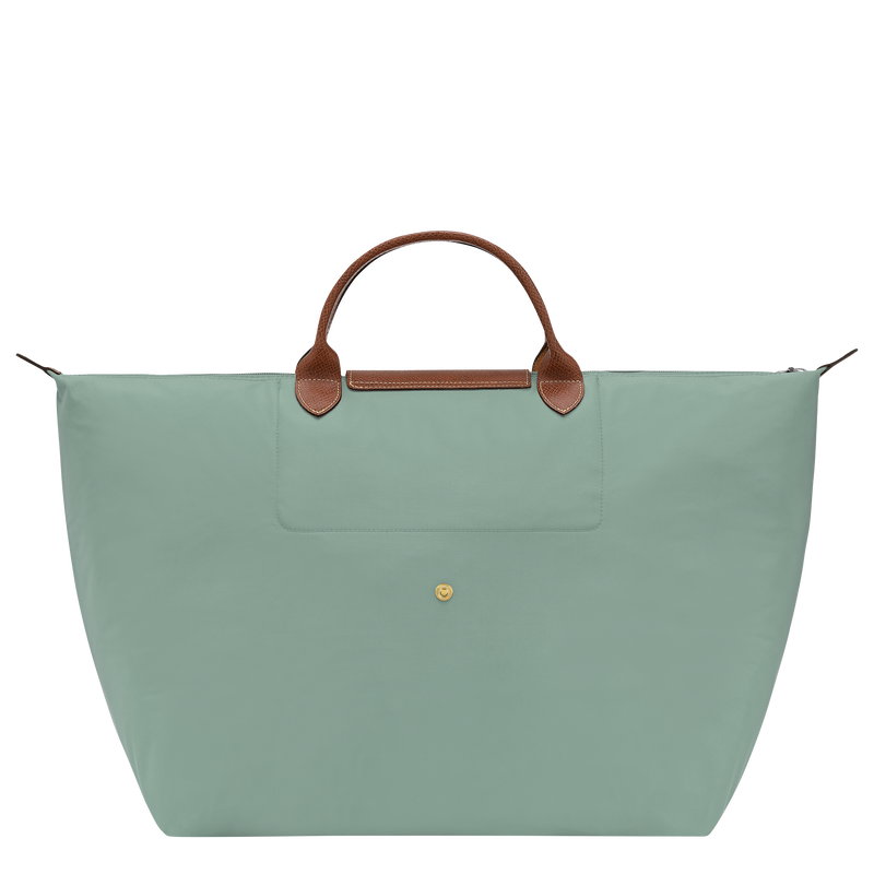 Le Pliage Original L Travel bag , Celadon - Recycled canvas  - View 4 of  4