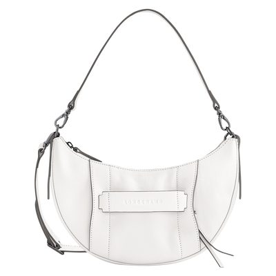 Longchamp 3D S Crossbody bag , White - Leather