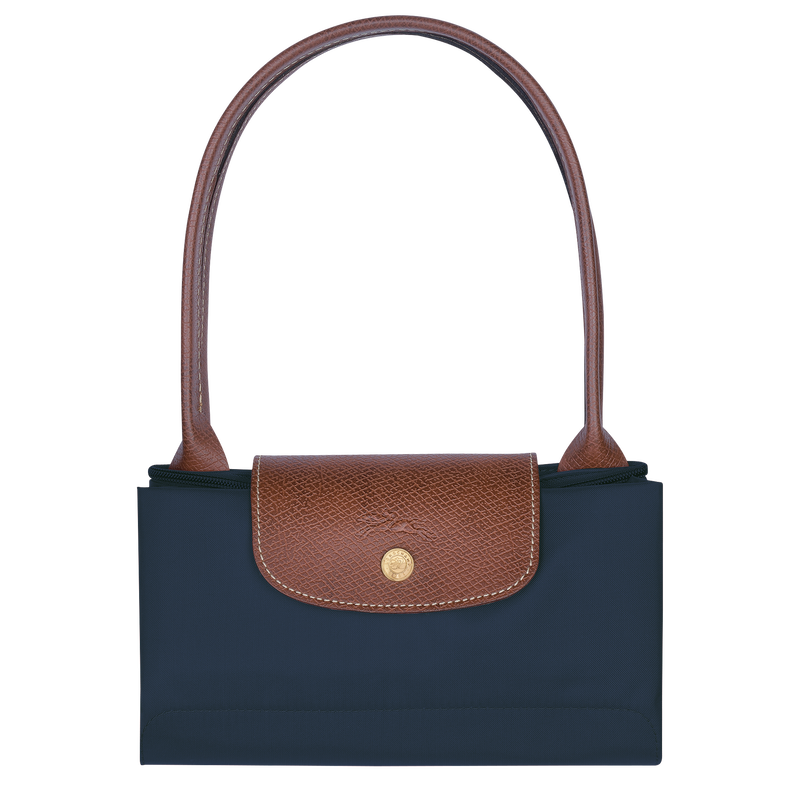 Le Pliage Original M Tote bag , Navy - Recycled canvas  - View 6 of  6