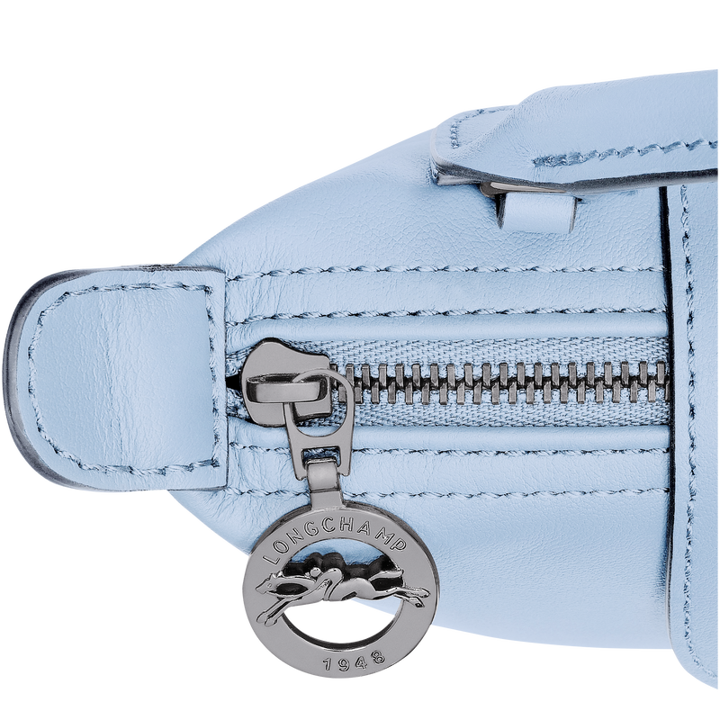 Le Pliage Xtra XS Pouch , Wave - Leather  - View 5 of  5
