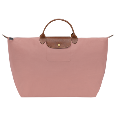 Le Pliage Original L Travel bag , Pink Tea - Recycled canvas