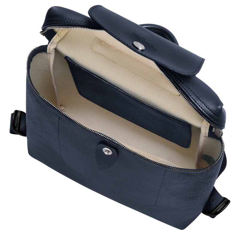 Le Pliage City M Backpack , Navy - Canvas  - View 4 of  4