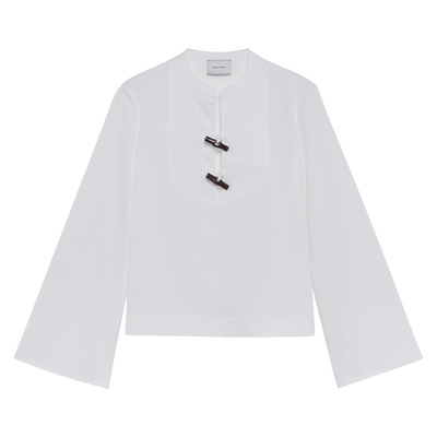 Shirt , White - Popelin