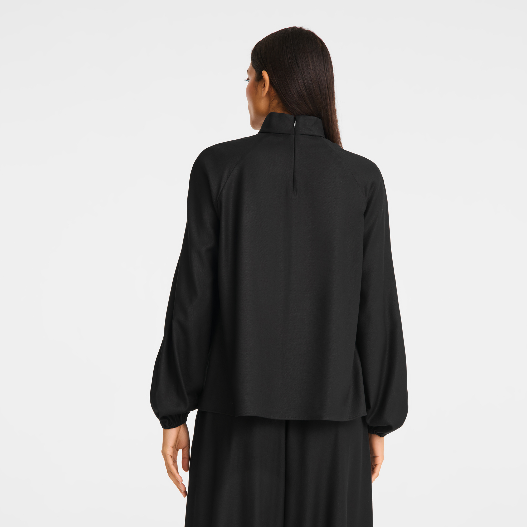 null Blouse, Black
