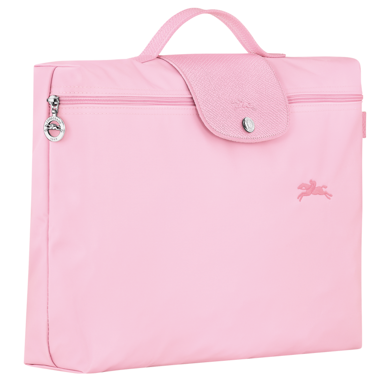 Le Pliage Green S Briefcase , Pink - Recycled canvas  - View 3 of  6