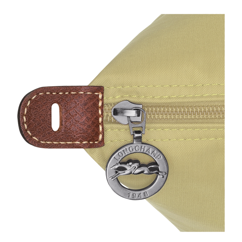 Le Pliage Original L Travel bag , Pistachio - Recycled canvas  - View 6 of  7