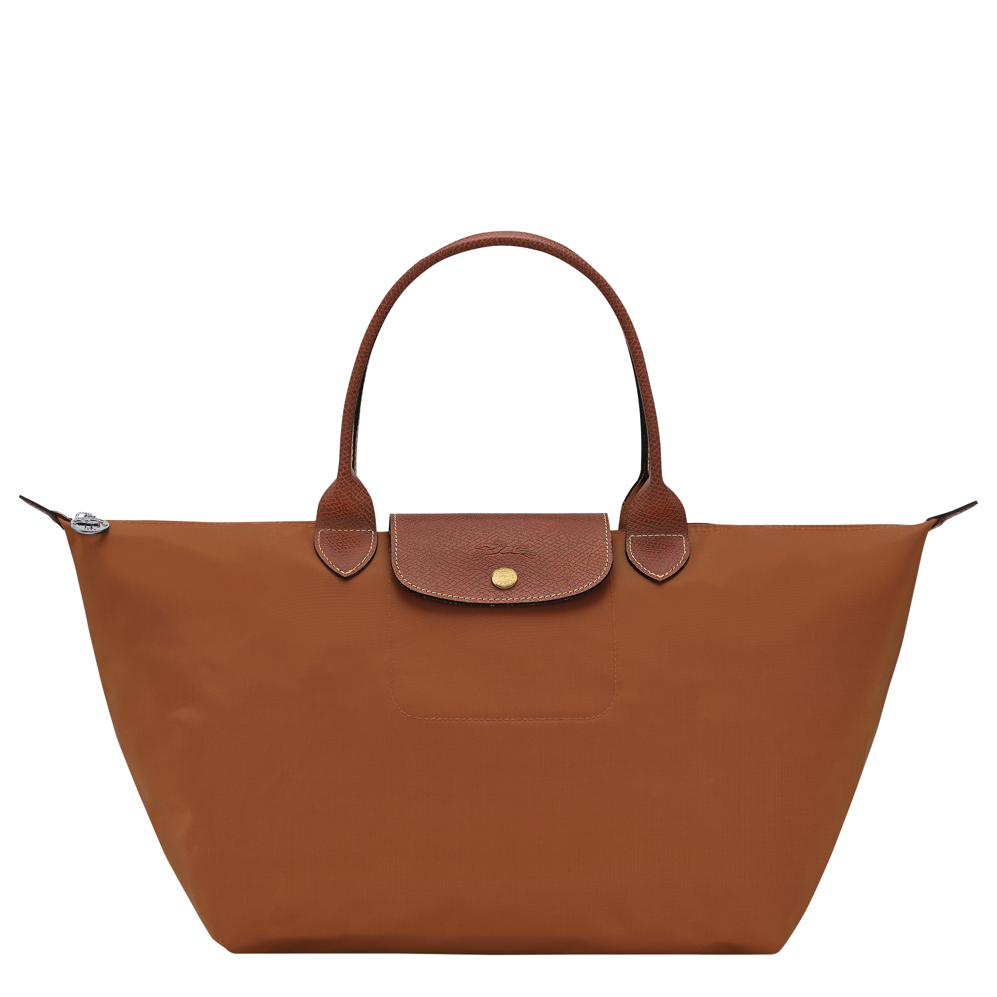 Le Pliage Original Handbag L, Cognac