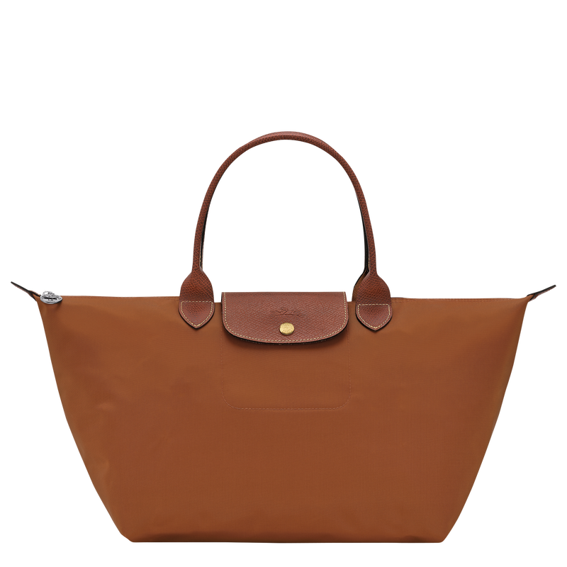 Le Pliage Original L Handbag , Cognac - Canvas  - View 1 of  6