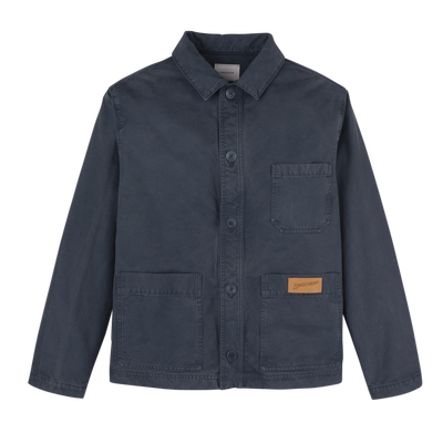 Jacket , Slate - Overdyed cotton