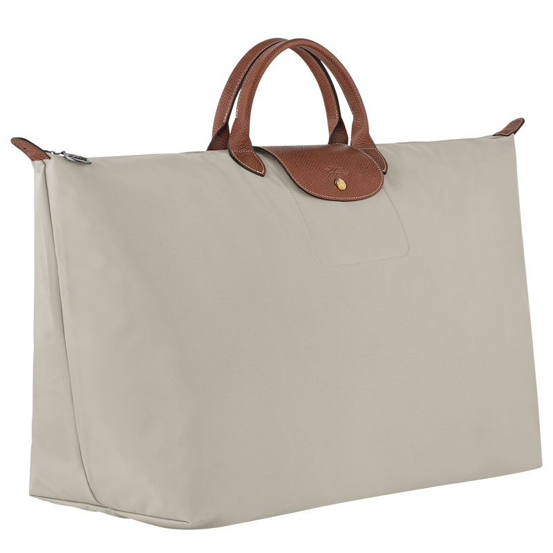 Le Pliage Original XL Travel bag , Pebble - Recycled canvas  - View 2 of  6