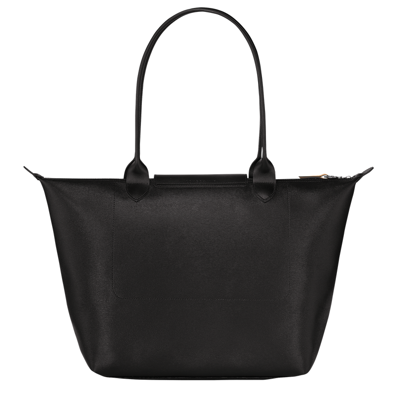 Le Pliage City L Tote bag Black - Canvas (L1899HYQ001) | Longchamp TH