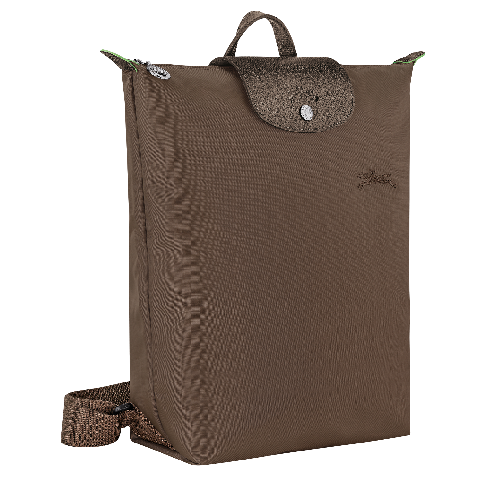 Backpack M, Terra - View 3 of
7 - zoom in Le Pliage Green Backpack M, Terra