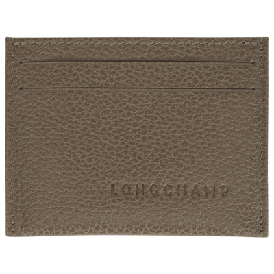 Le Foulonné Card holder , Caper - Leather