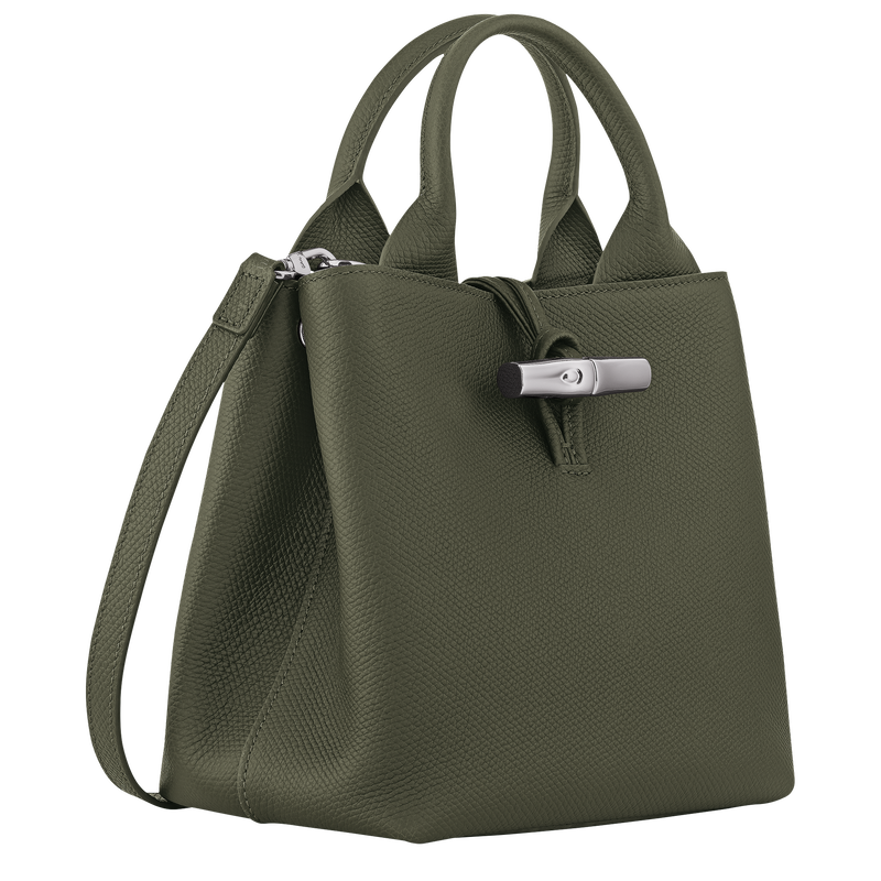 Le Roseau S Handbag , Fir - Leather  - View 3 of  6