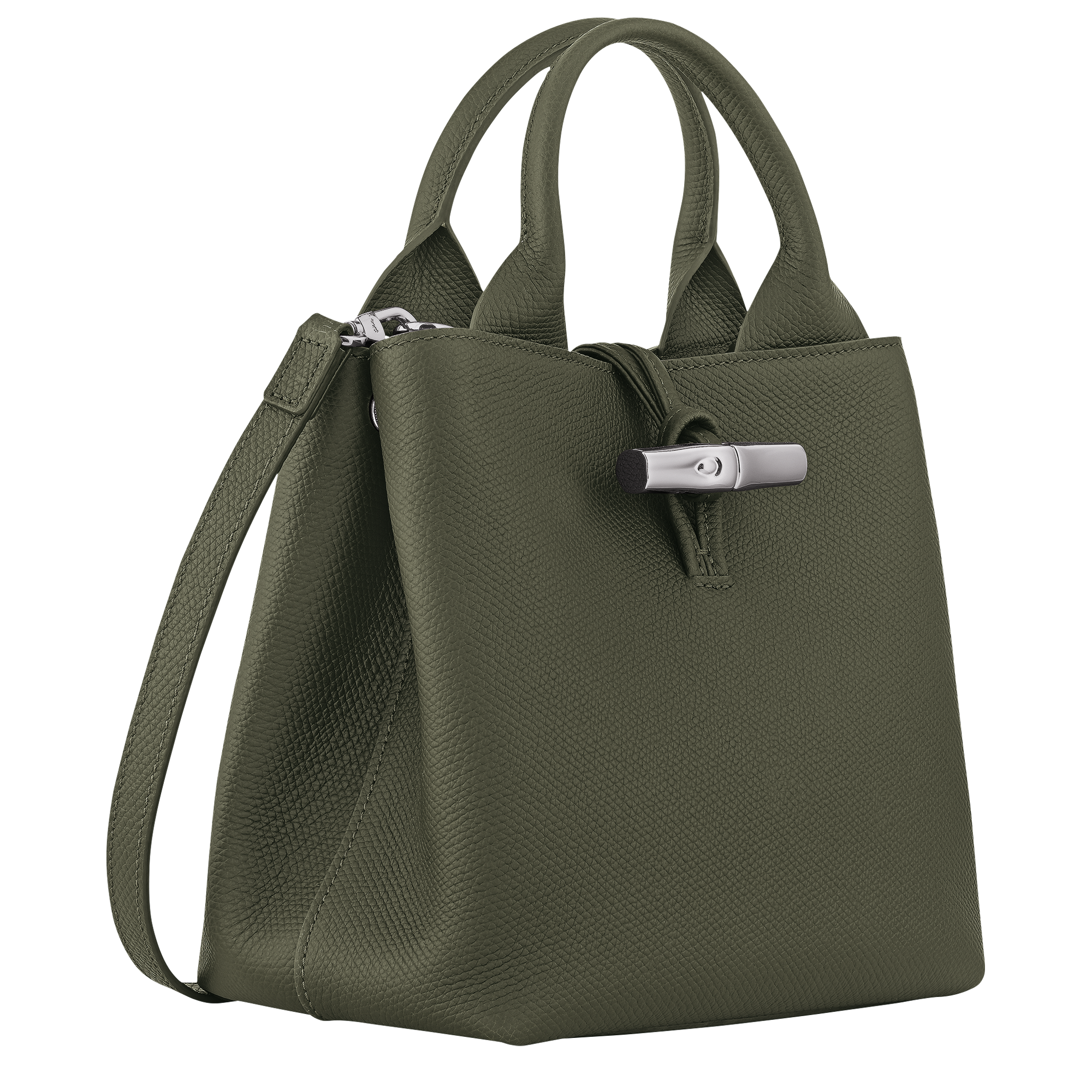 Handbag S, Fir - View 3 of
6 - zoom in Le Roseau Handbag S, Fir