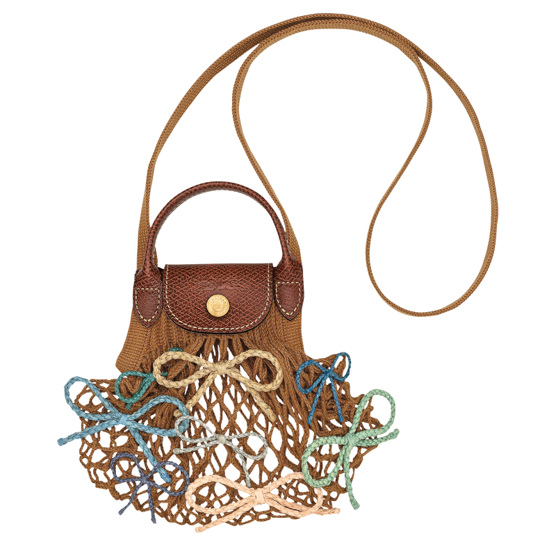 Le Pliage Collection Mesh bag , Tobacco - Canvas  - View 1 of  4