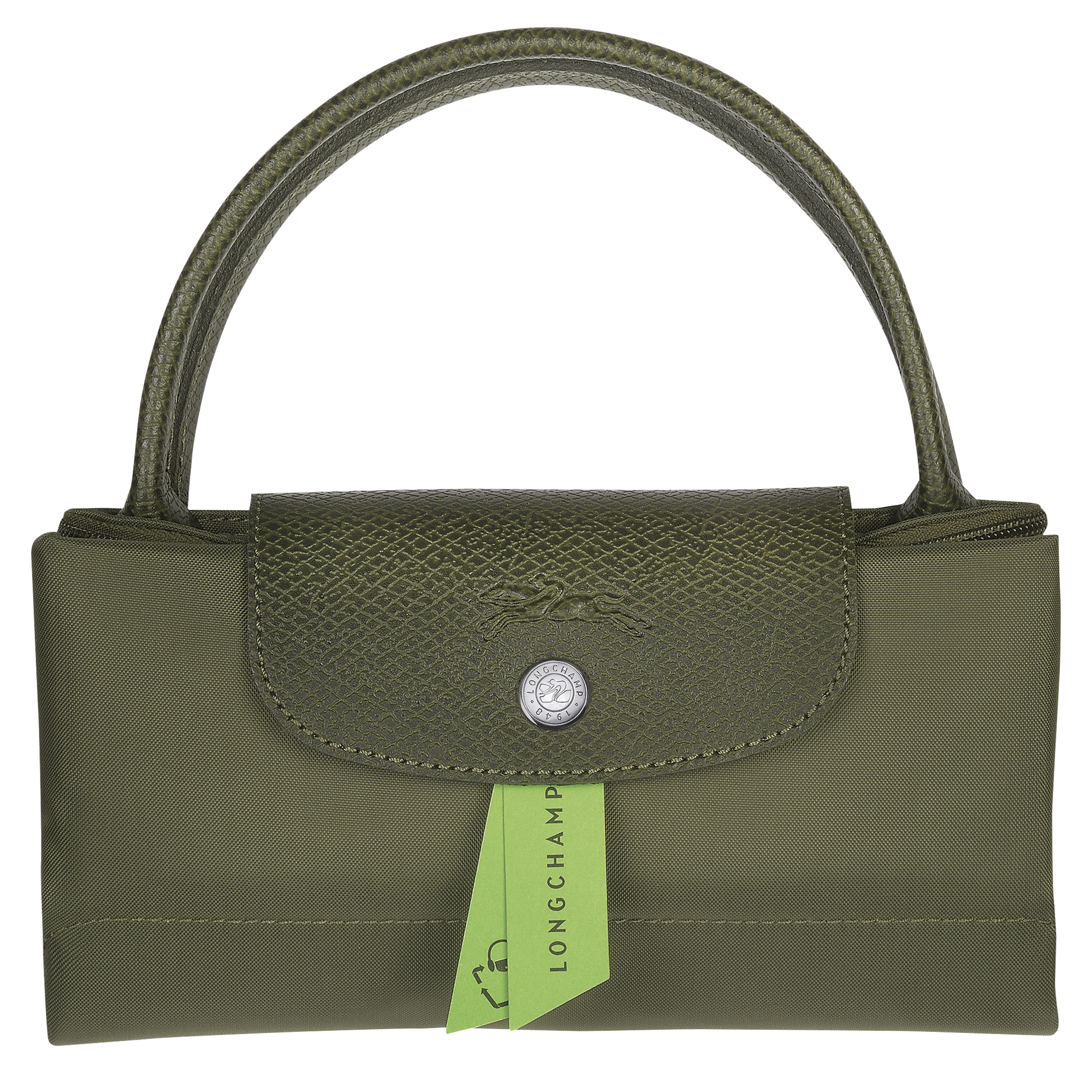 Handbag S, Forest - View 6 of
6 - zoom in Le Pliage Green Handbag S, Forest