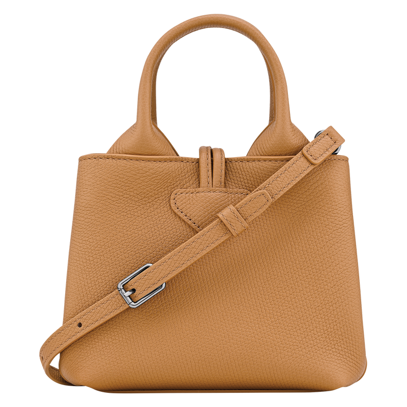 Le Roseau XS Handbag , Walnut - Leather  - View 4 of  7