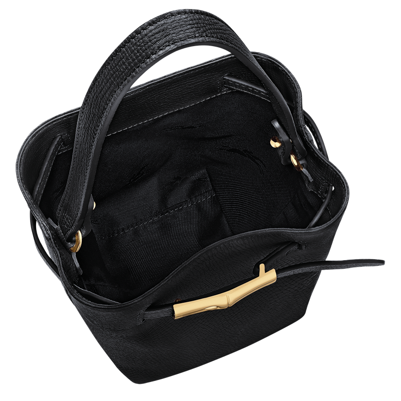 Le Smart XS Bucket bag , Black - Leather  - View 5 of  6