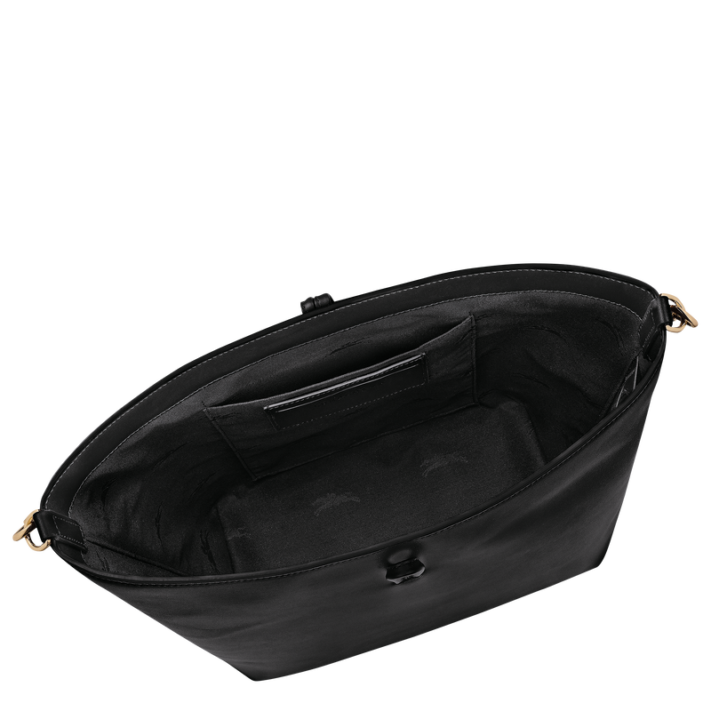 Le Roseau M Hobo bag , Black - Leather  - View 5 of  6