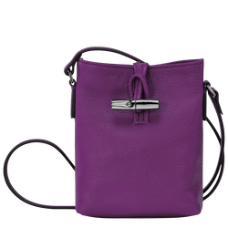 Roseau XS Crossbody bag , Violet - Leather