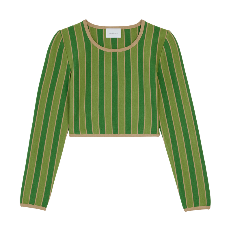 Top , Heritage Green - Fluid knit  - View 1 of  1