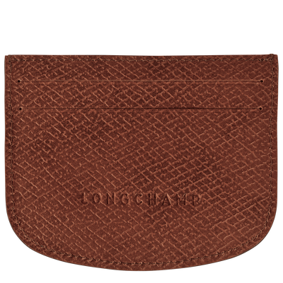 Épure Card holder , Brown - Leather