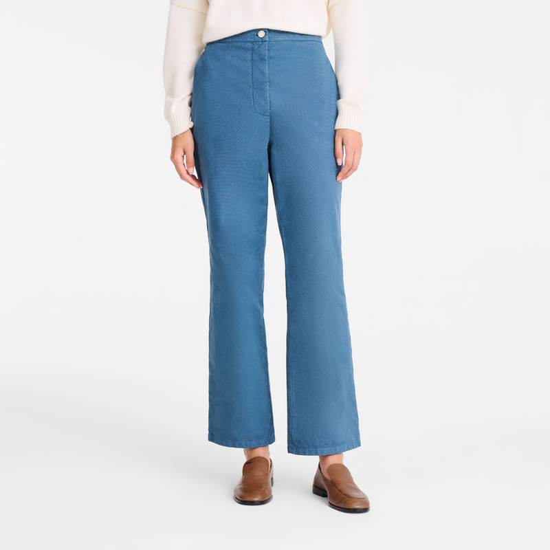 Trousers , Slate - Overdyed cotton  - View 4 of  5