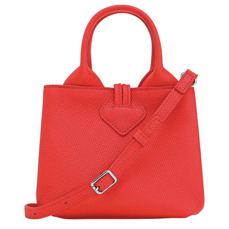 Le Roseau XS Handbag , Vermilion - Leather  - View 4 of  7