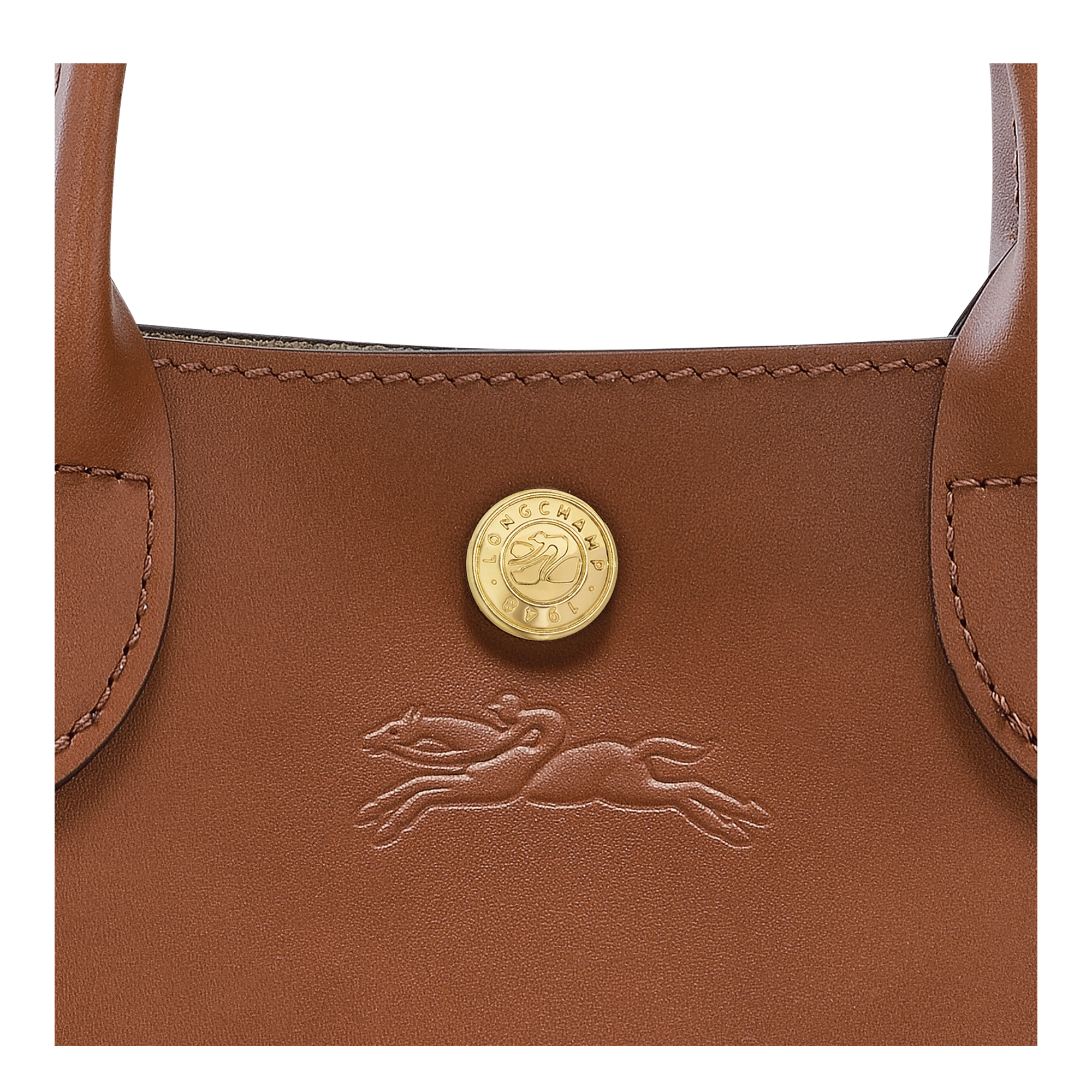 Tote bag XS, Cognac - View 6 of
6 - zoom in Épure Tote bag XS, Cognac
