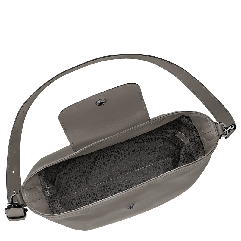 Le Pliage Xtra Shoulder bag , Turtledove - Leather  - View 5 of  6