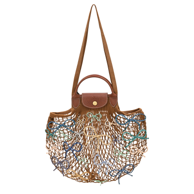 Le Pliage Collection Mesh bag , Tobacco - Canvas