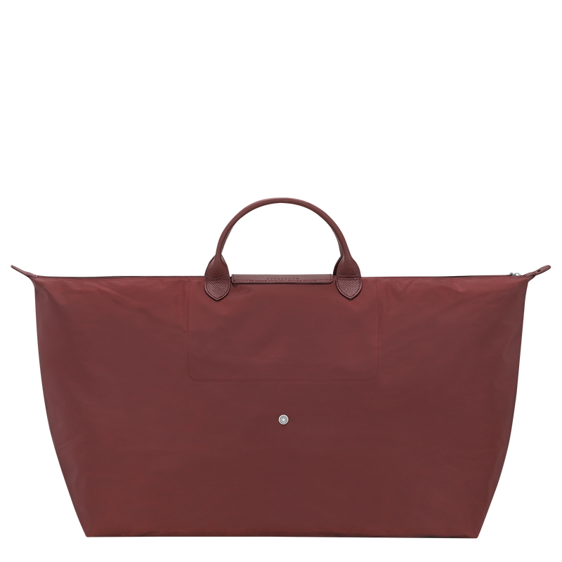 Le Pliage One M Travel bag , Burgundy - Canvas  - View 3 of  6