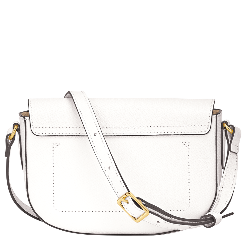 Épure S Crossbody bag , White - Leather  - View 4 of  6