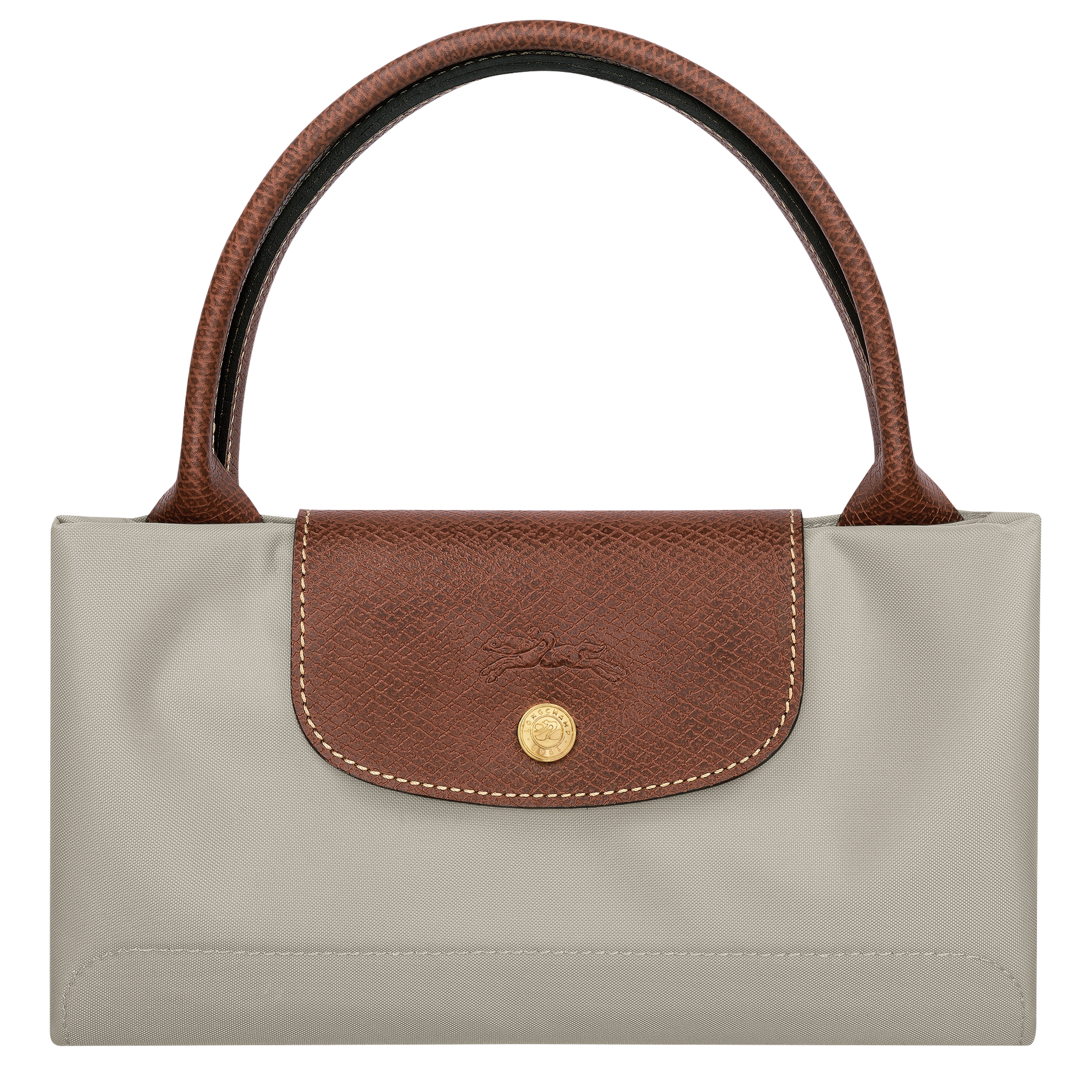 Le Pliage Original Handbag M, Pebble