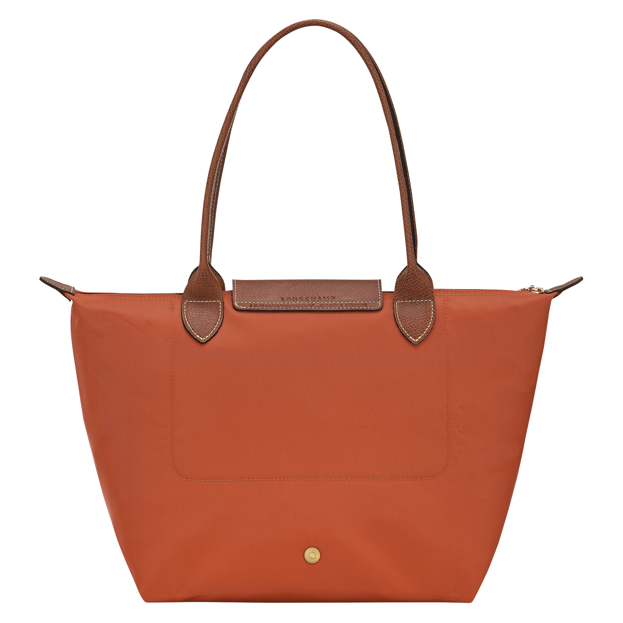 Tote bag M, Brick - View 3 of
6 - zoom in Le Pliage Original Tote bag M, Brick