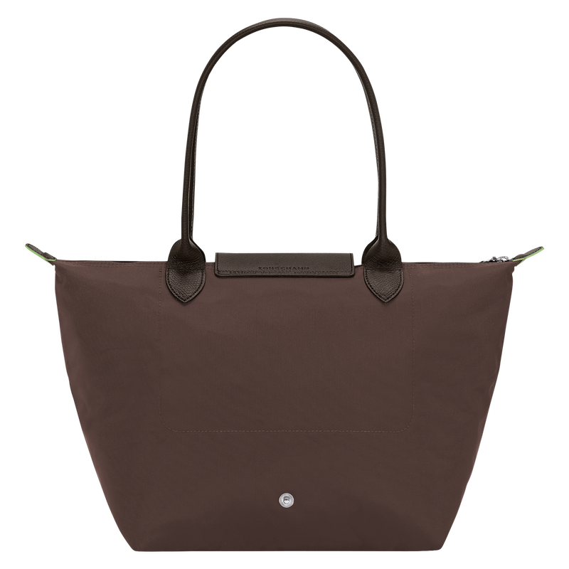 Le Pliage Green M Tote bag , Mocha - Recycled canvas  - View 4 of  7