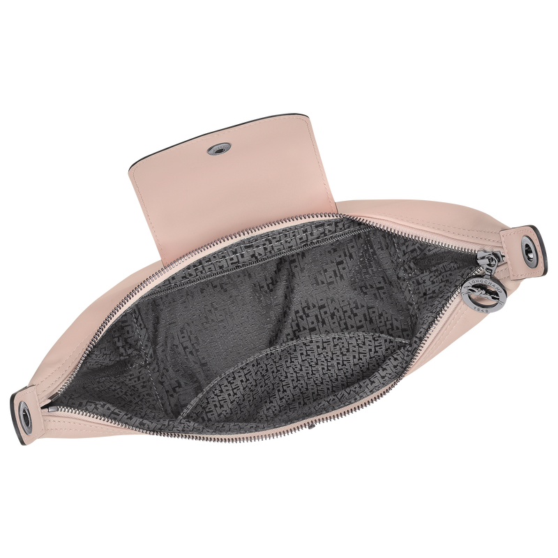 Le Pliage Xtra M Shoulder bag , Nude - Leather  - View 5 of  6