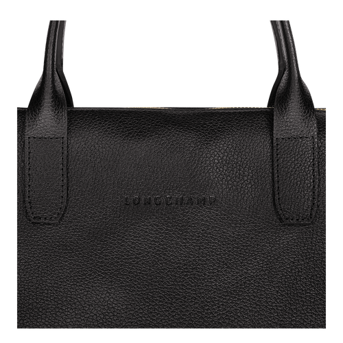 Le Foulonné S Briefcase , Black - Leather - View 5 of  5