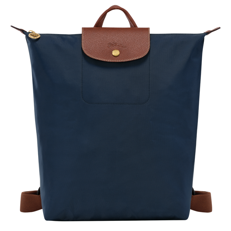 Le Pliage Original M Backpack , Navy - Recycled canvas  - View 1 of  7