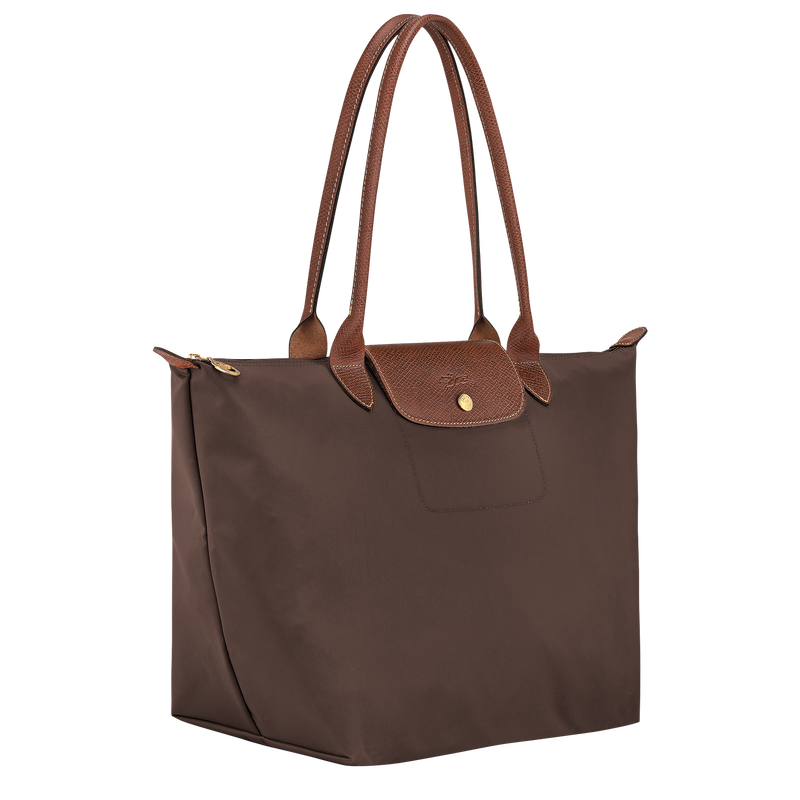 Le Pliage Original L Tote bag , Mocha - Recycled canvas  - View 3 of  8