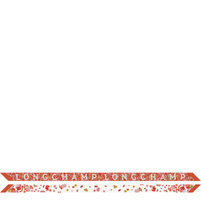 Frise Fleurie Headband , Coral - Silk  - View 1 of  1