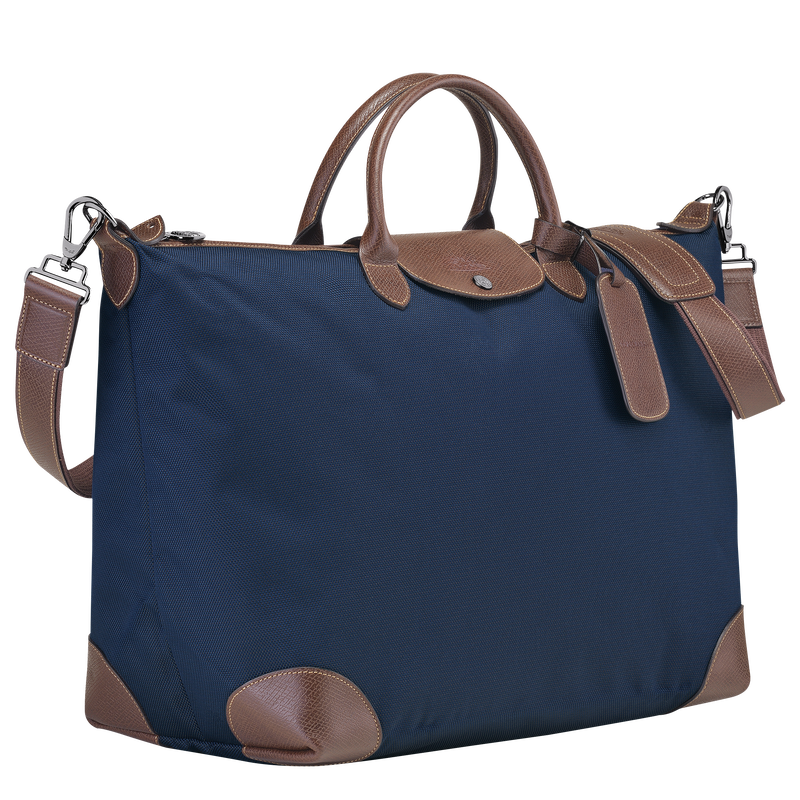 Boxford S Travel bag Blue Canvas Longchamp TH