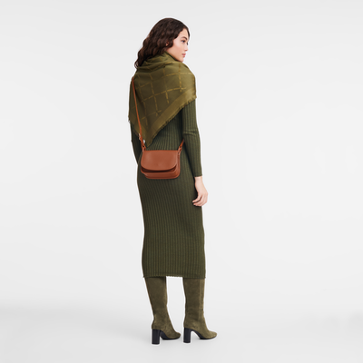 Le Foulonné S Crossbody bag , Caramel - Leather